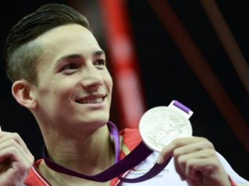 <b>Marcel Nguyen</b> wins the silver medal in the Men&#39;s Individual All-Around in <b>...</b> - marcel-nguyen-silver-medal1