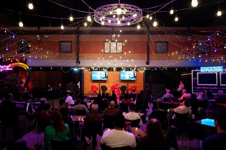 "The Things We Carry," Riverside Theatres courtyard, 15 April 2025. (Photo by Tammy Dang).